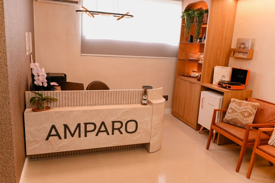 Foto da recepção do Instituto Amparo